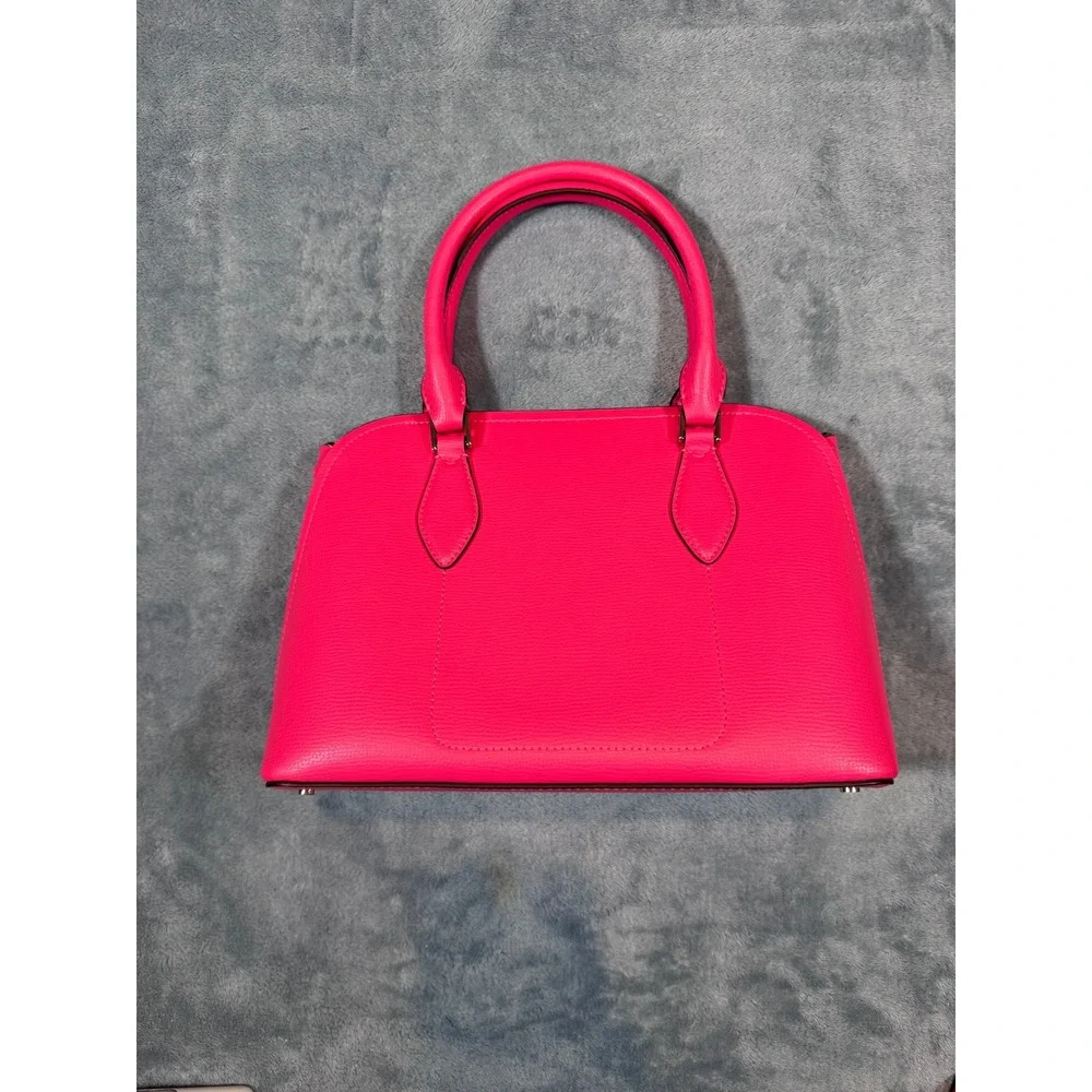 Kate Spade New York Staci Satchel and Wallet Set Pink Crossgrain Leather